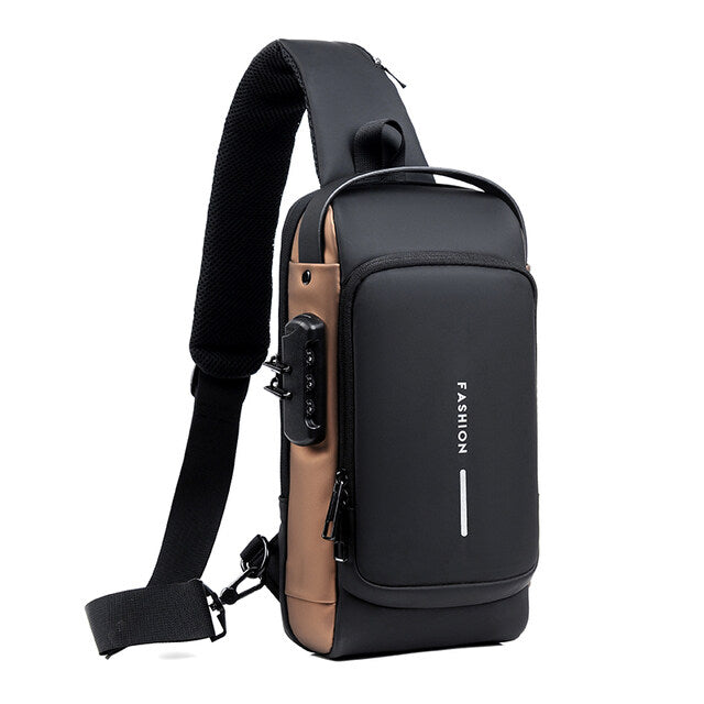 Multifunction Anti-theft USB Shoulder Bag